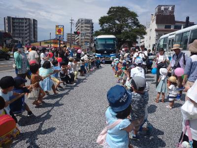 バスの日綱引き