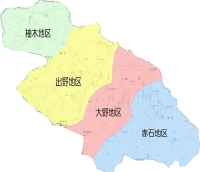 前津江町全図