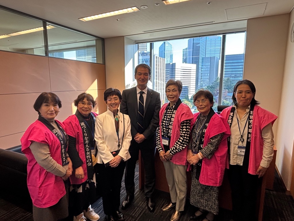 広瀬衆議院議員と撮影