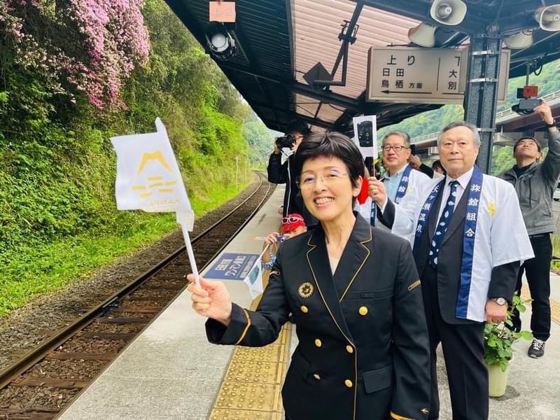 いちろく号お出迎え