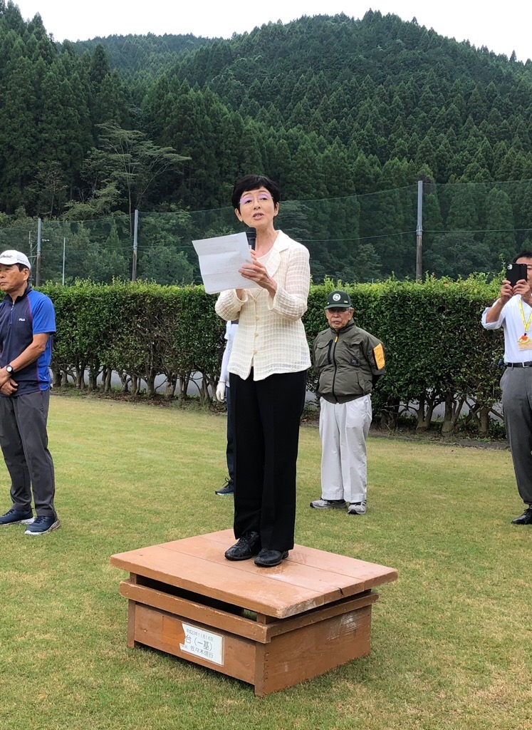 市長杯グランドゴルフ大会の様子