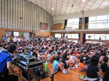 有田小学校コンサートの様子