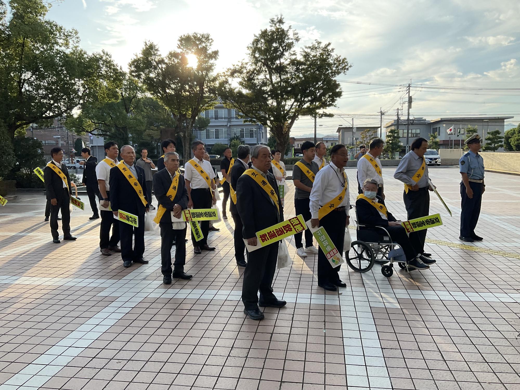 秋の全国交通安全運動