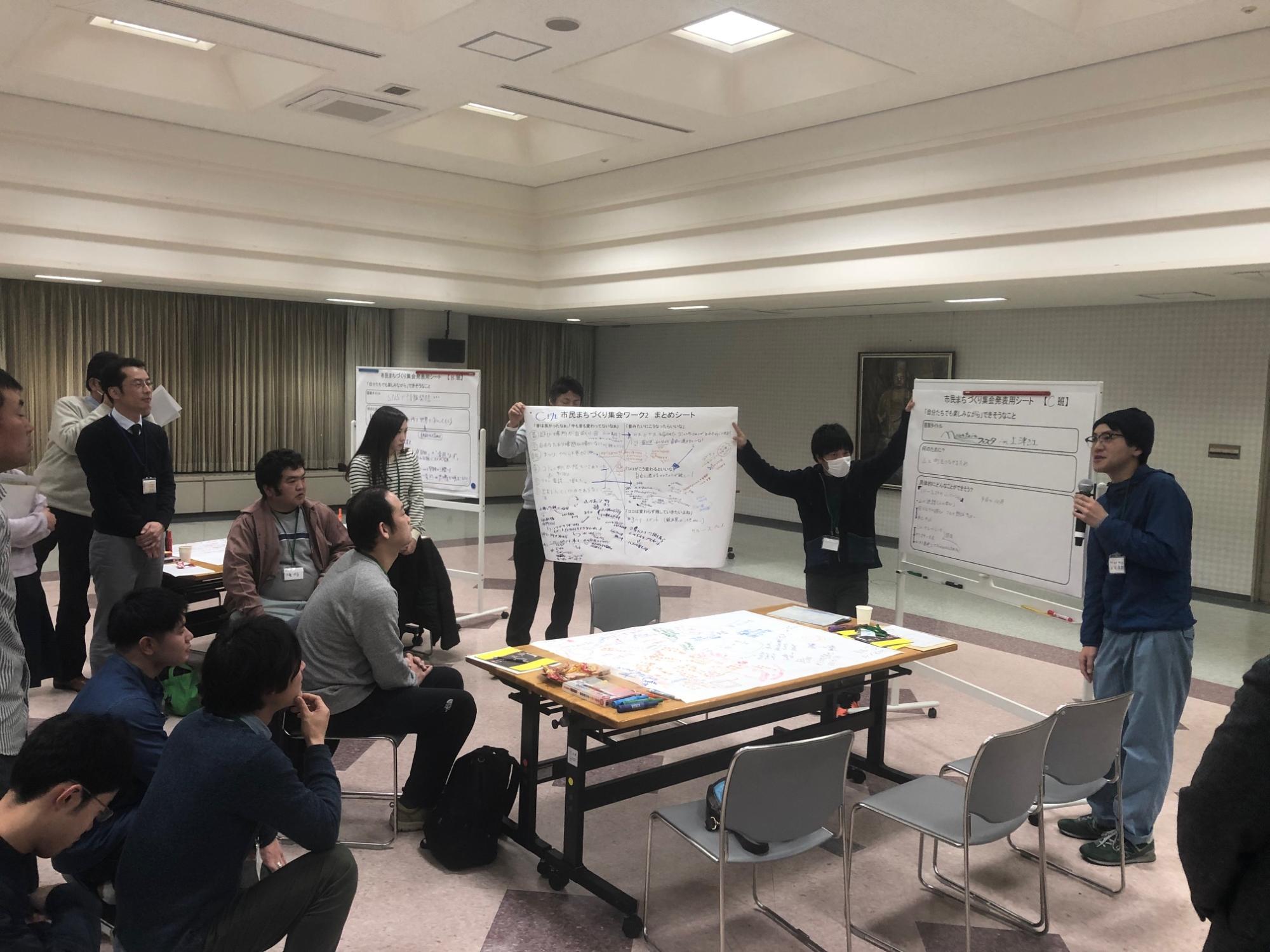 市民まちづくり集会の様子