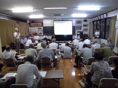 出前懇談会(田島地区)