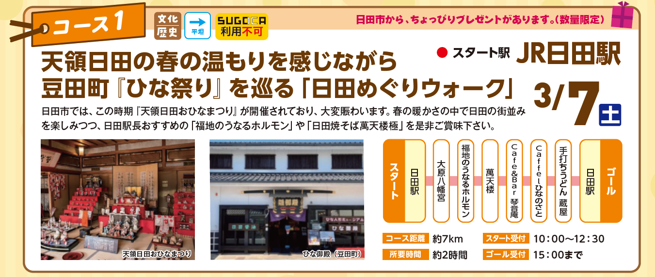 2026春ひたひこウォーキングパンフレット