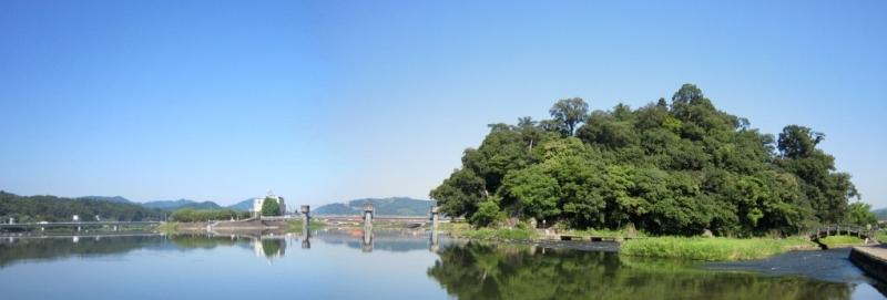 三隈川と亀山公園