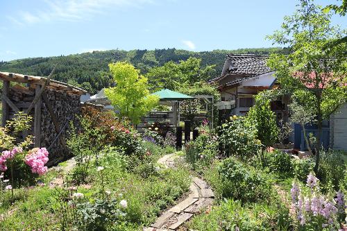 ターシャの庭に憧れ、ガーデン作り