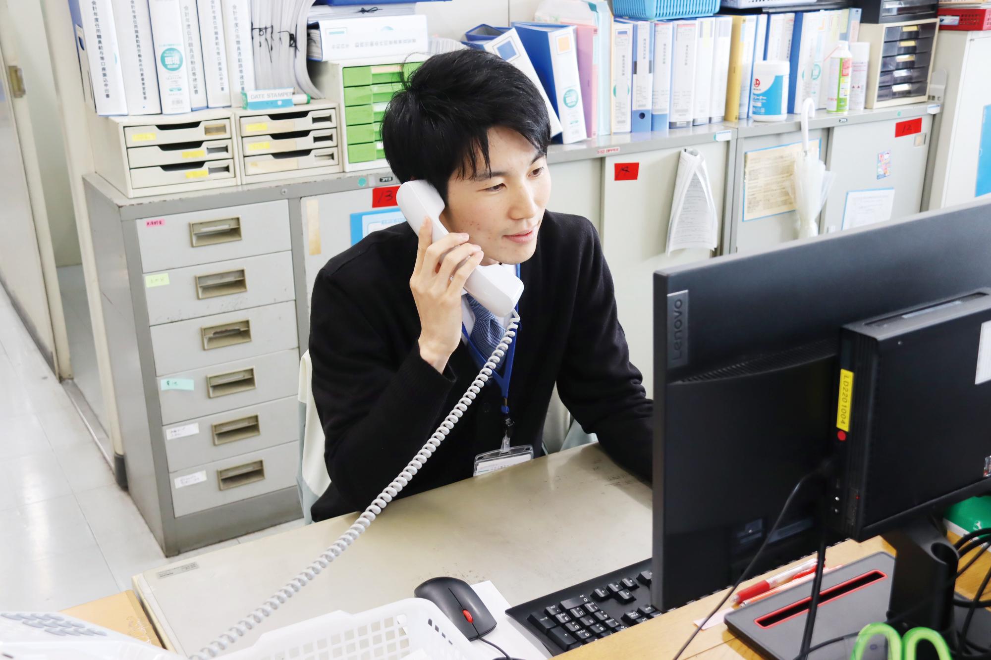 先輩職員の写真2