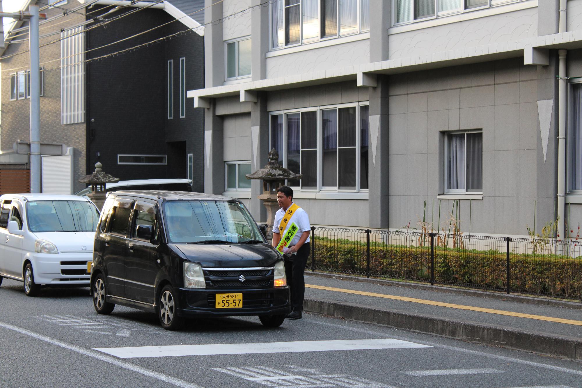 交通安全活動の様子2