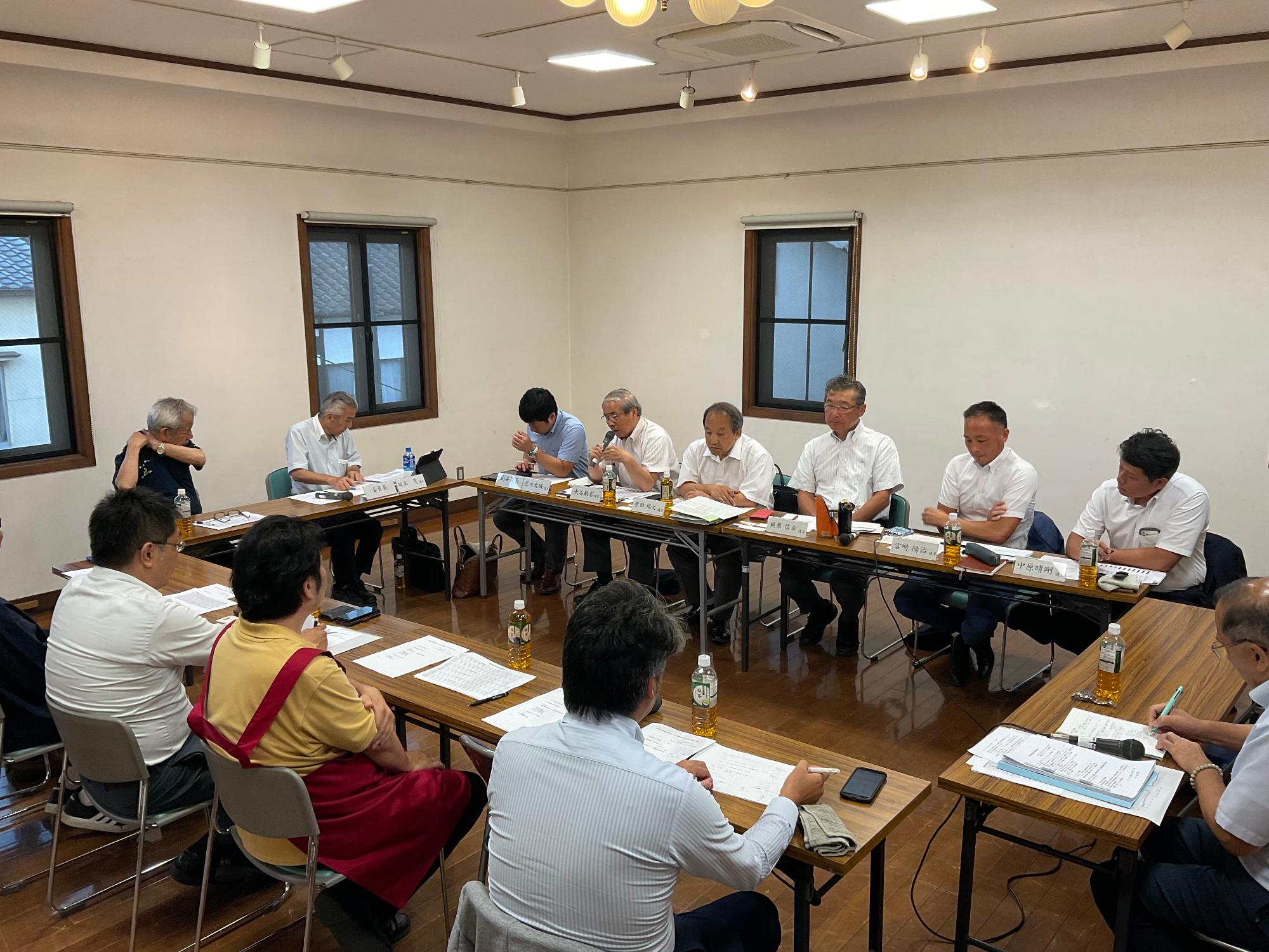 日田旅館組合との意見交換会の画像