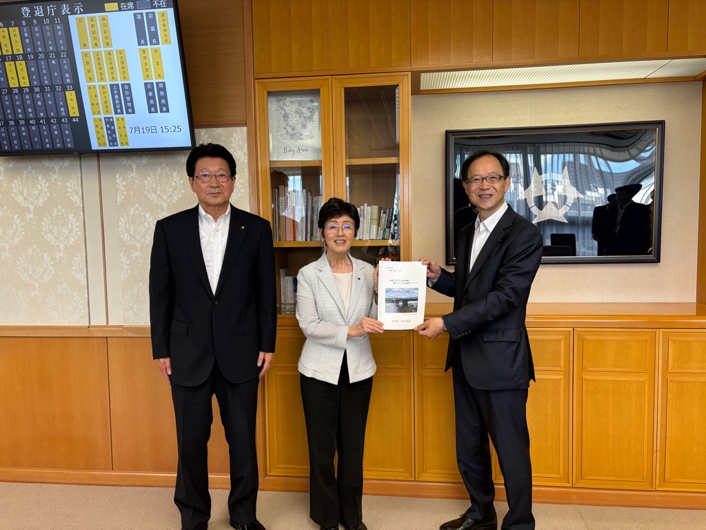 大分県知事訪問