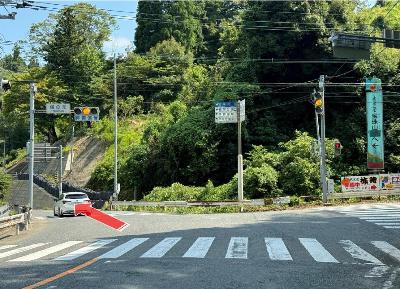 小鹿田焼の里へのアクセス_塔の元