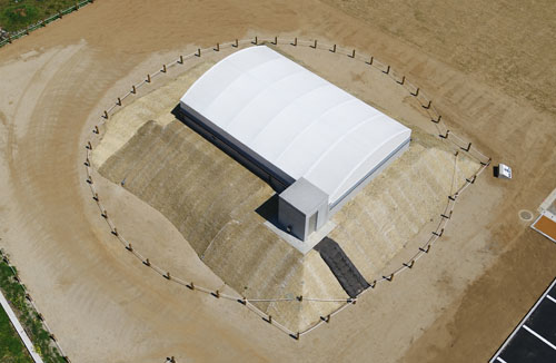 2号墳環境調査施設外観の画像