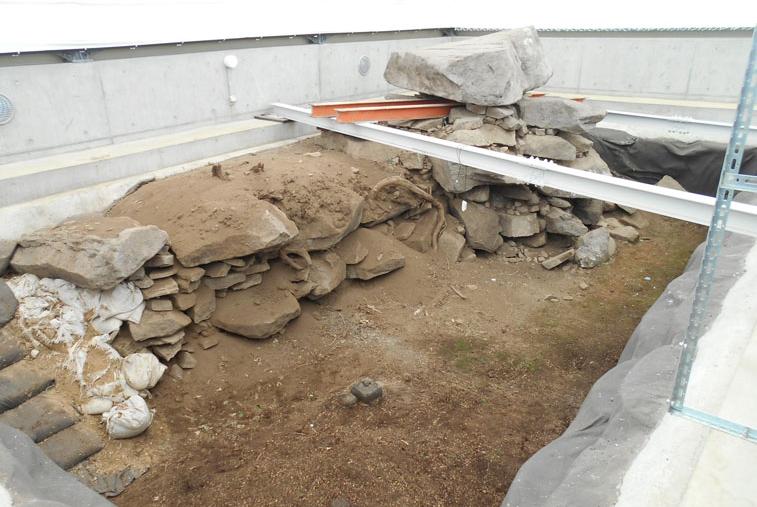 2号墳環境調査施設内部の画像