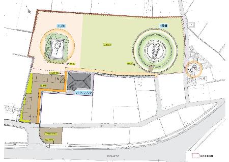 古墳公園平面図の画像