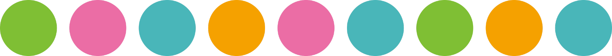 水玉模様のラインの画像1