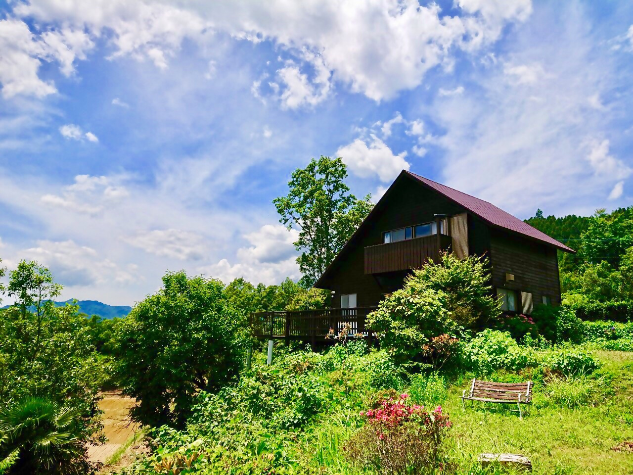 山荘　山の家の外観の写真