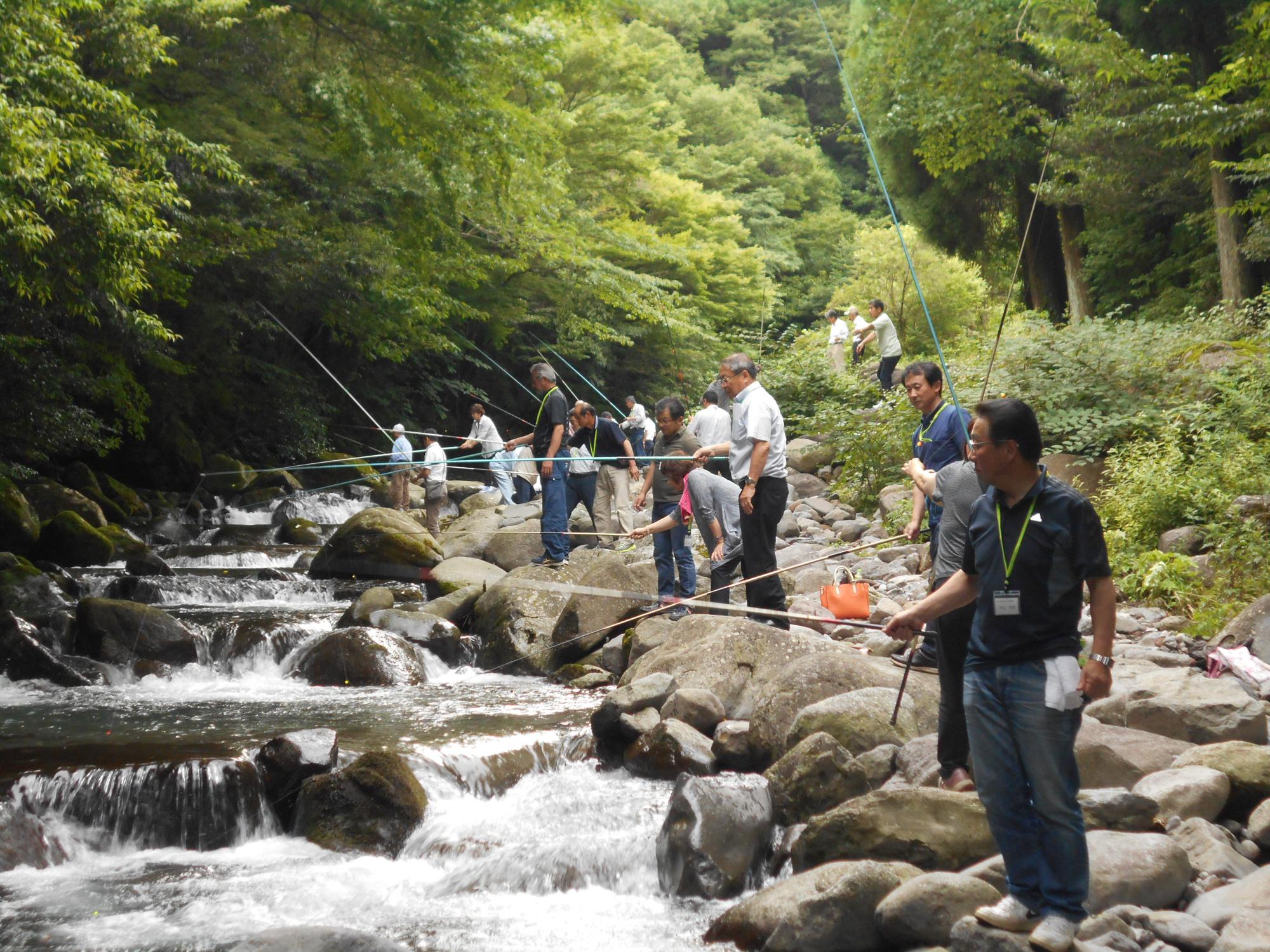 上津江フィッシングパークの画像