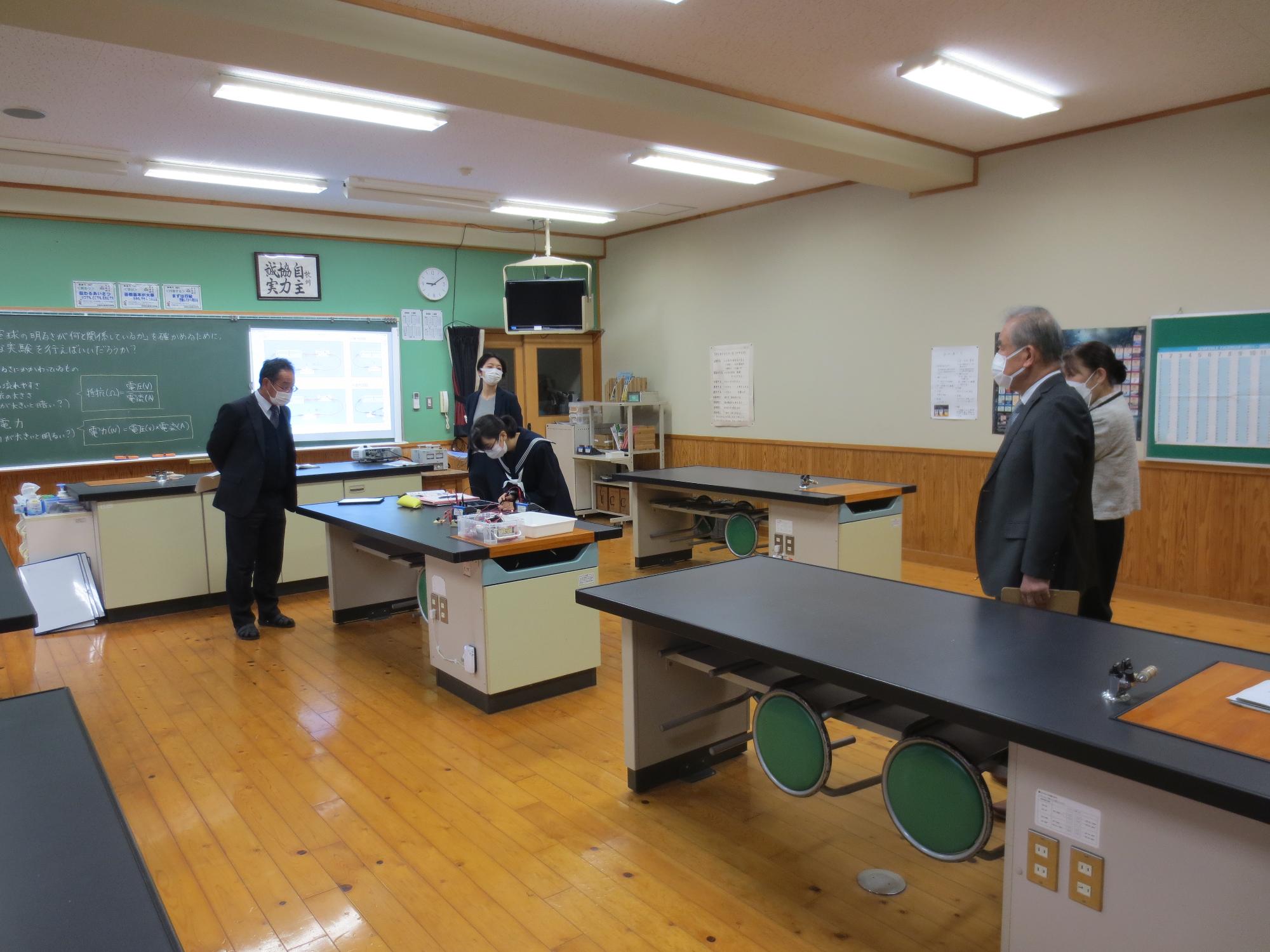 学校訪問2の様子2