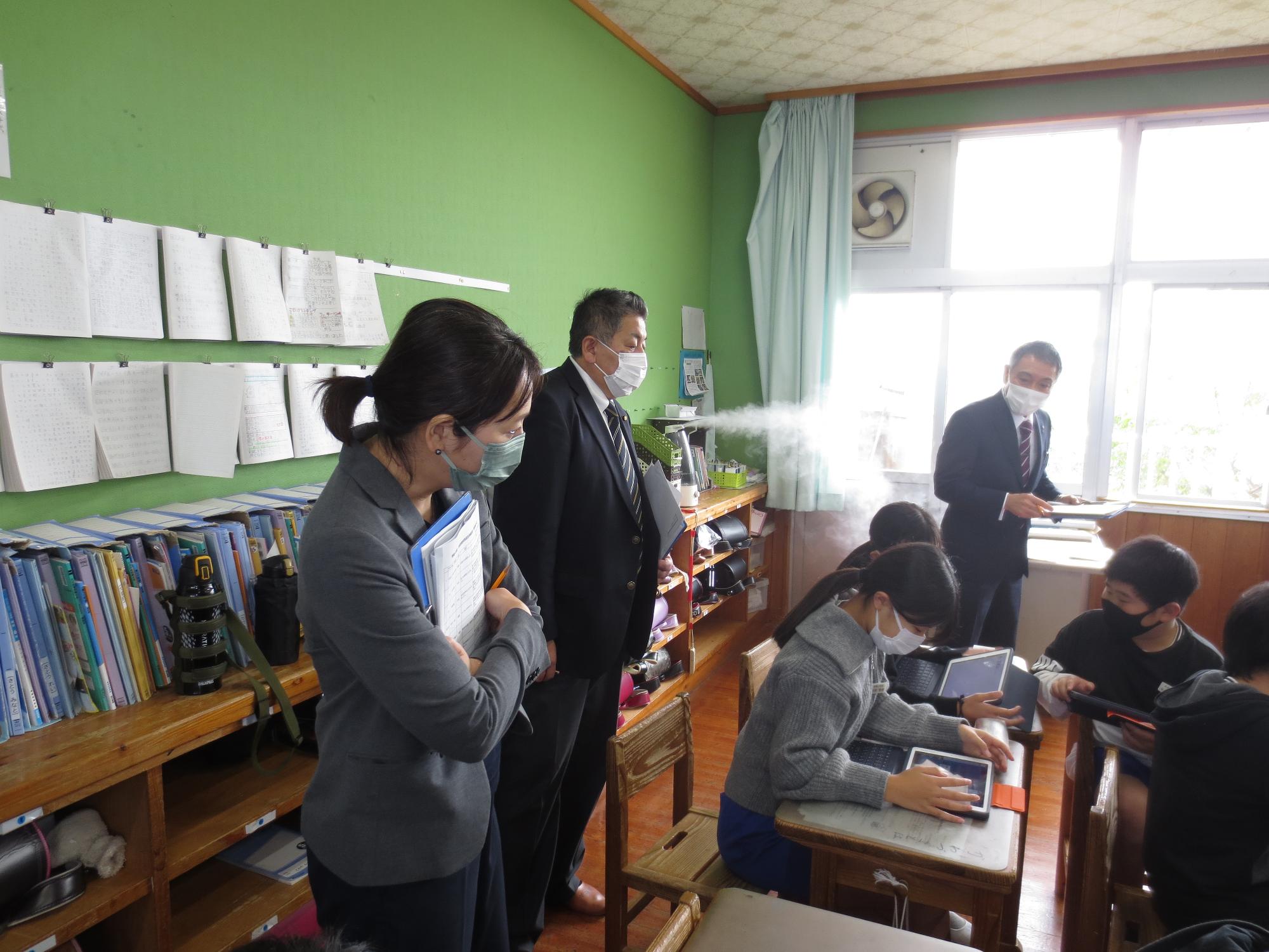 学校訪問2回目1