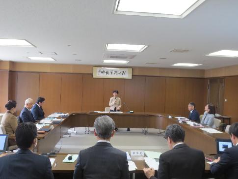 令和5年度総合教育会議の様子