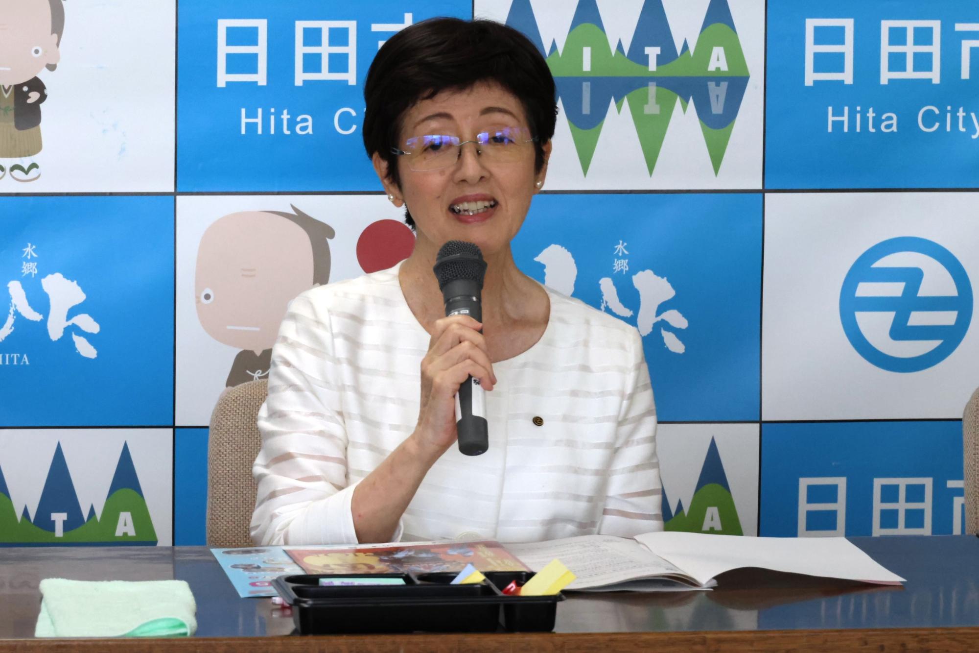 令和7年7月定例記者会見の画像