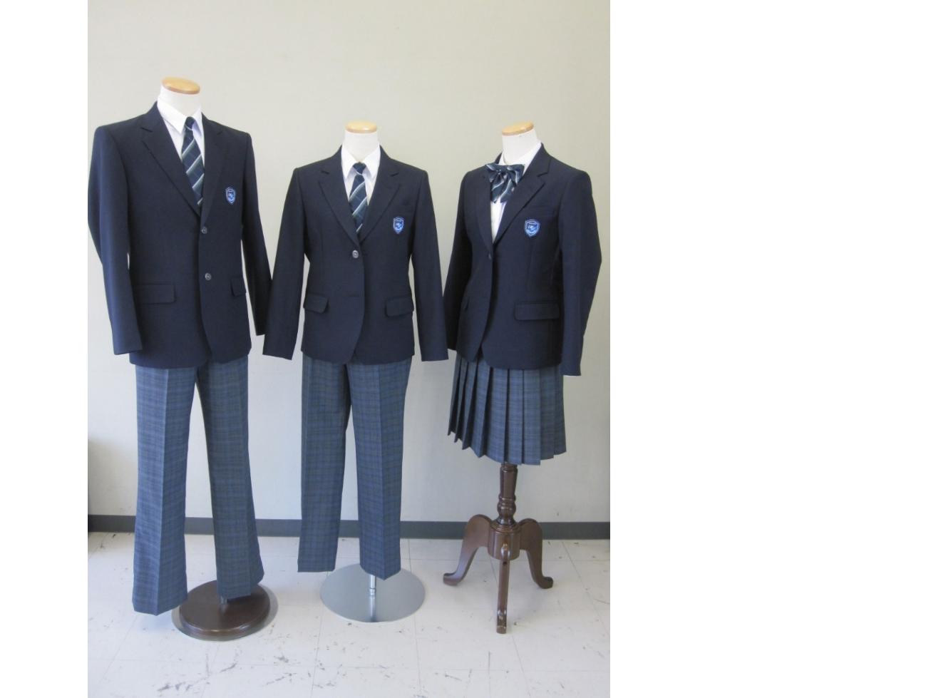 日田市立中学校共通制服 ジャケットとボトムスの画像