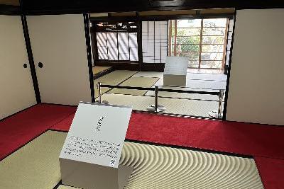 主屋奥座敷の写真