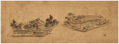 (写真)咸宜園図