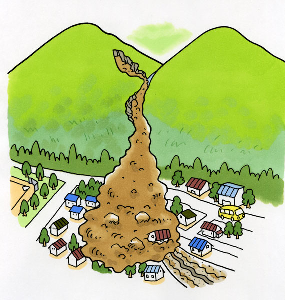 土石流・鉄砲水の画像