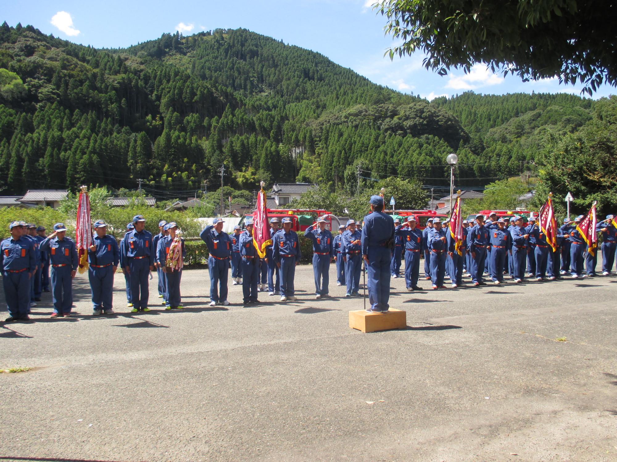 日田市消防団大山方面団