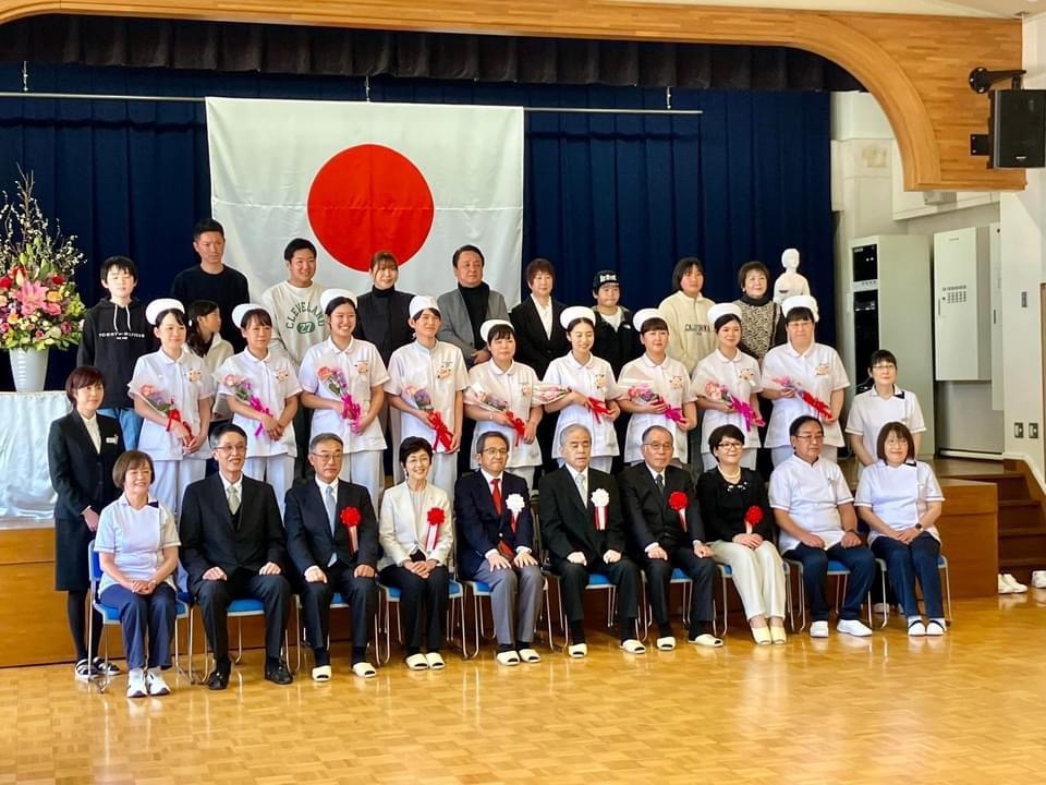 准看護学院卒業式