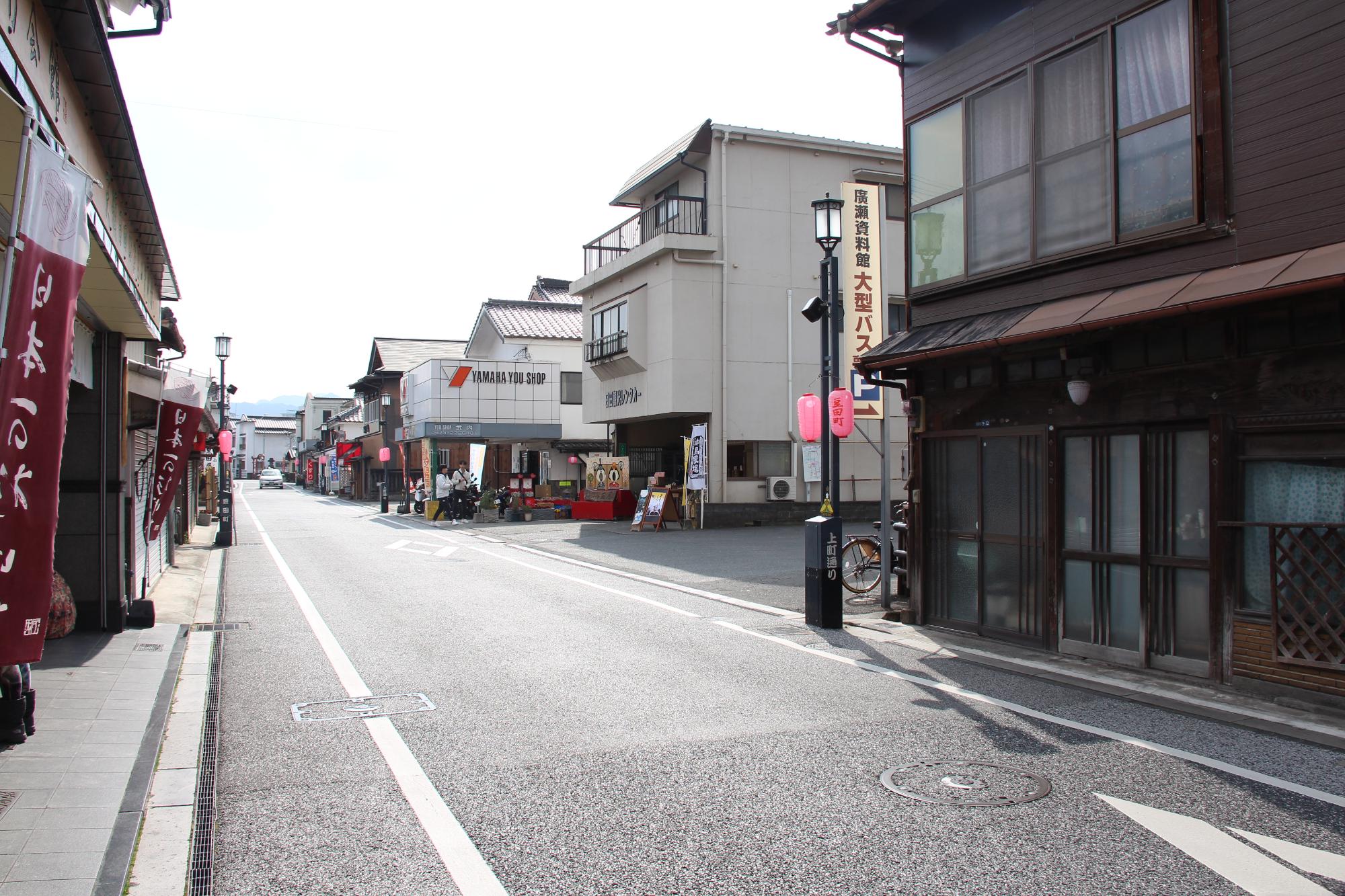 廣瀬資料館優良駐車場（バス専用）の入口の画像1