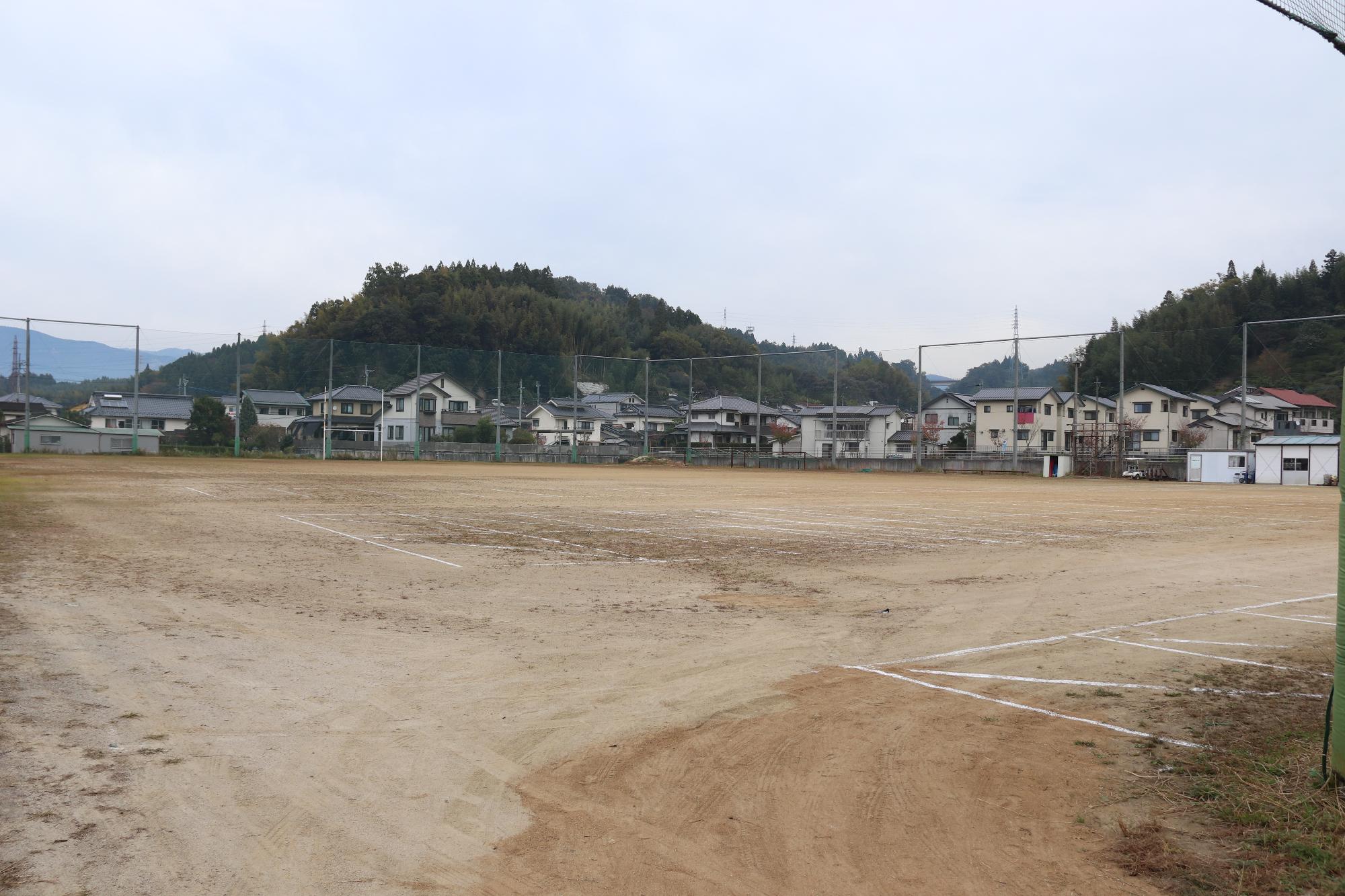 日田高校第2グラウンド駐車場の画像1