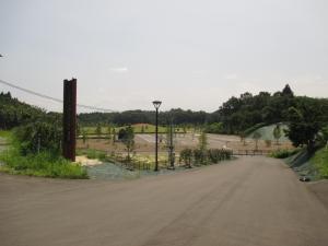 田来原美しい森づくり公園の入口