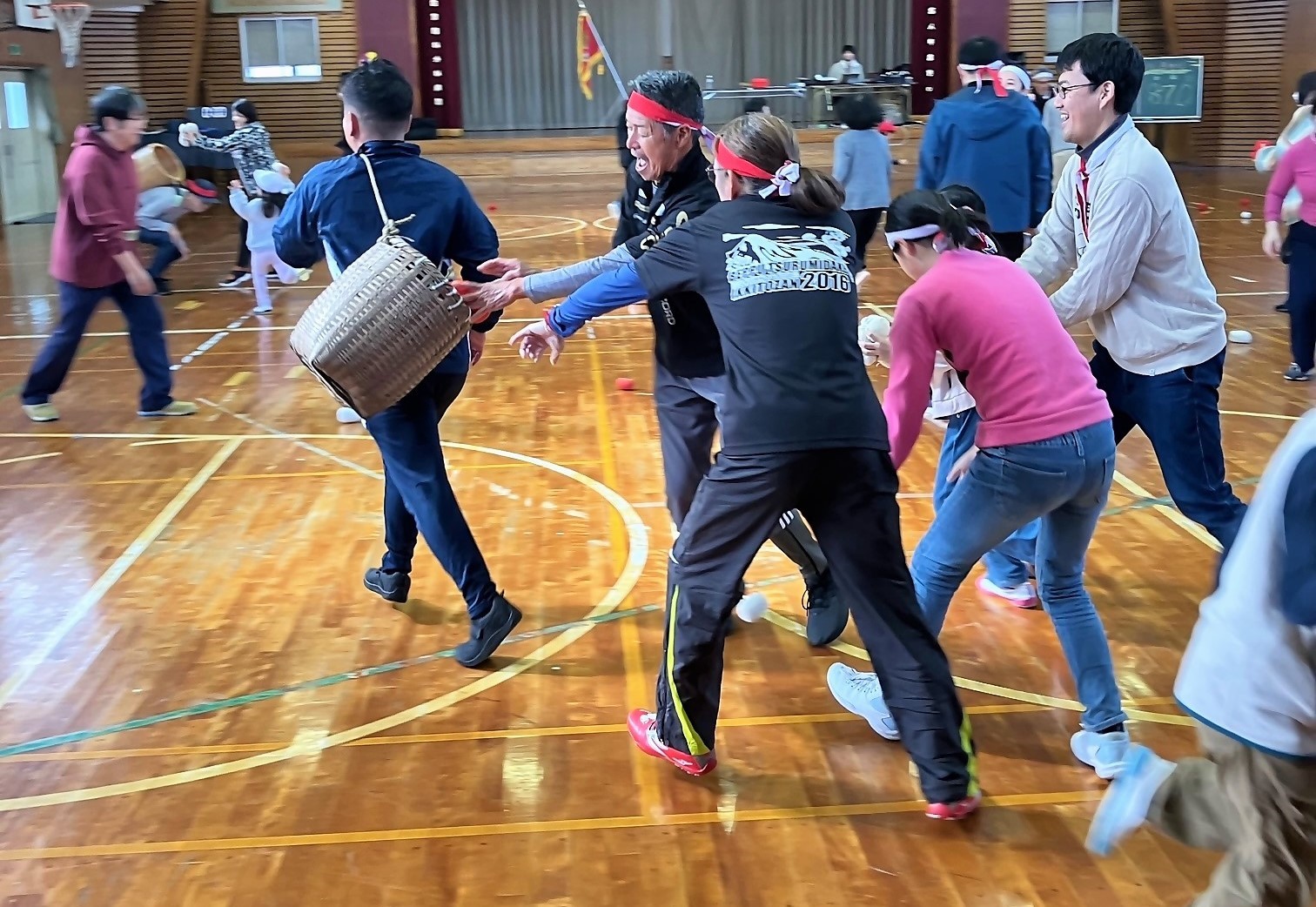 鬼ごっこ玉入れ2