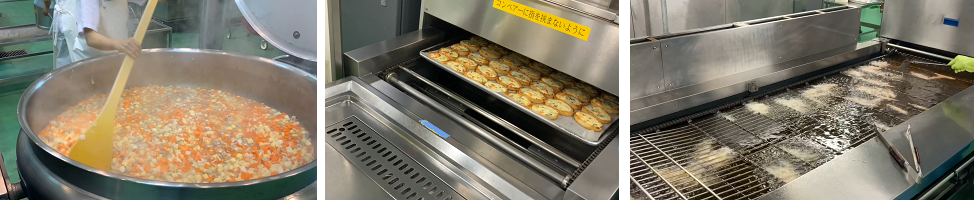 調理の様子の画像