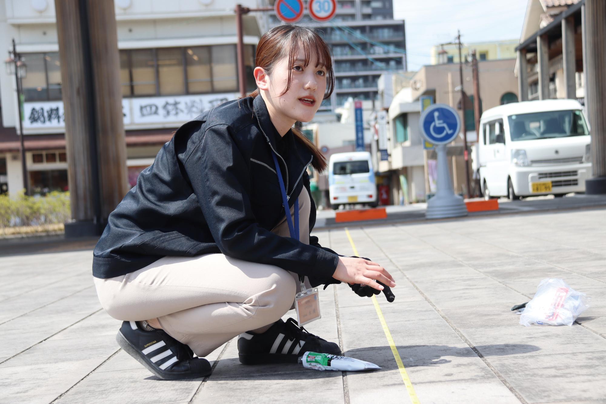 先輩職員の写真