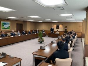 新年互礼会の様子1