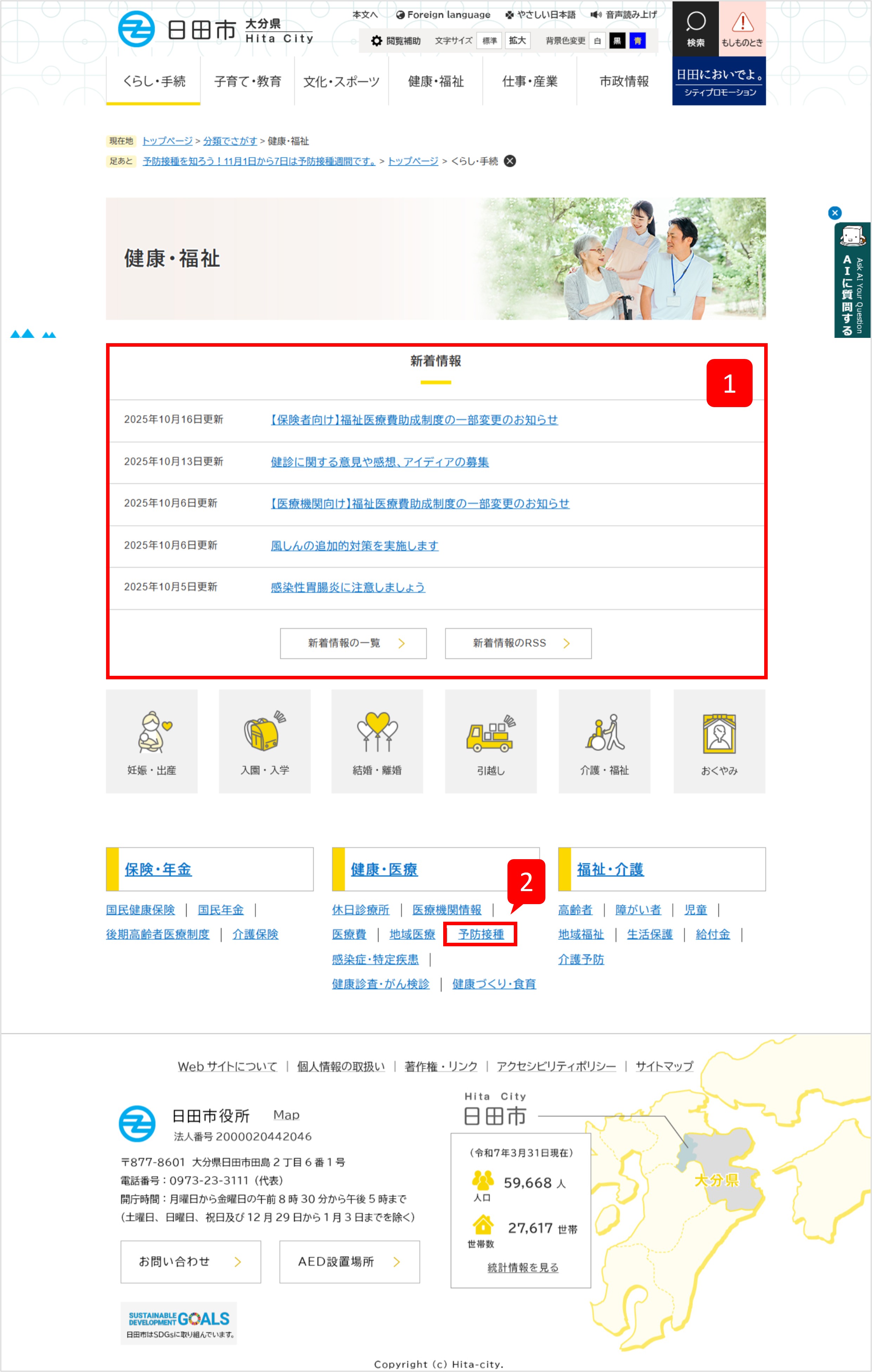 大分類ぺージの画像