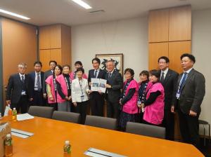 吉良衆議院議員に要望