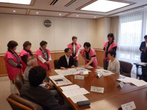 佐藤知事へ要望