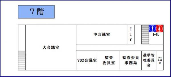 本庁舎７階