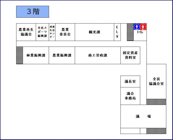 本庁舎３階