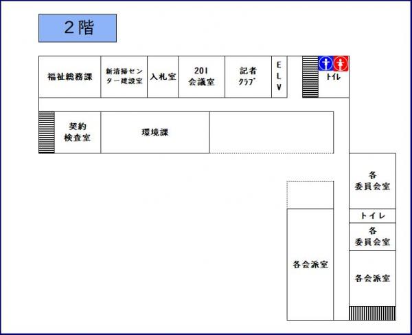 本庁舎２階