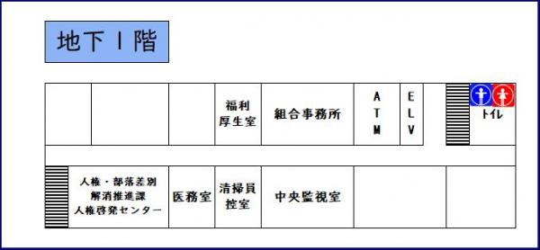 本庁舎地下１階