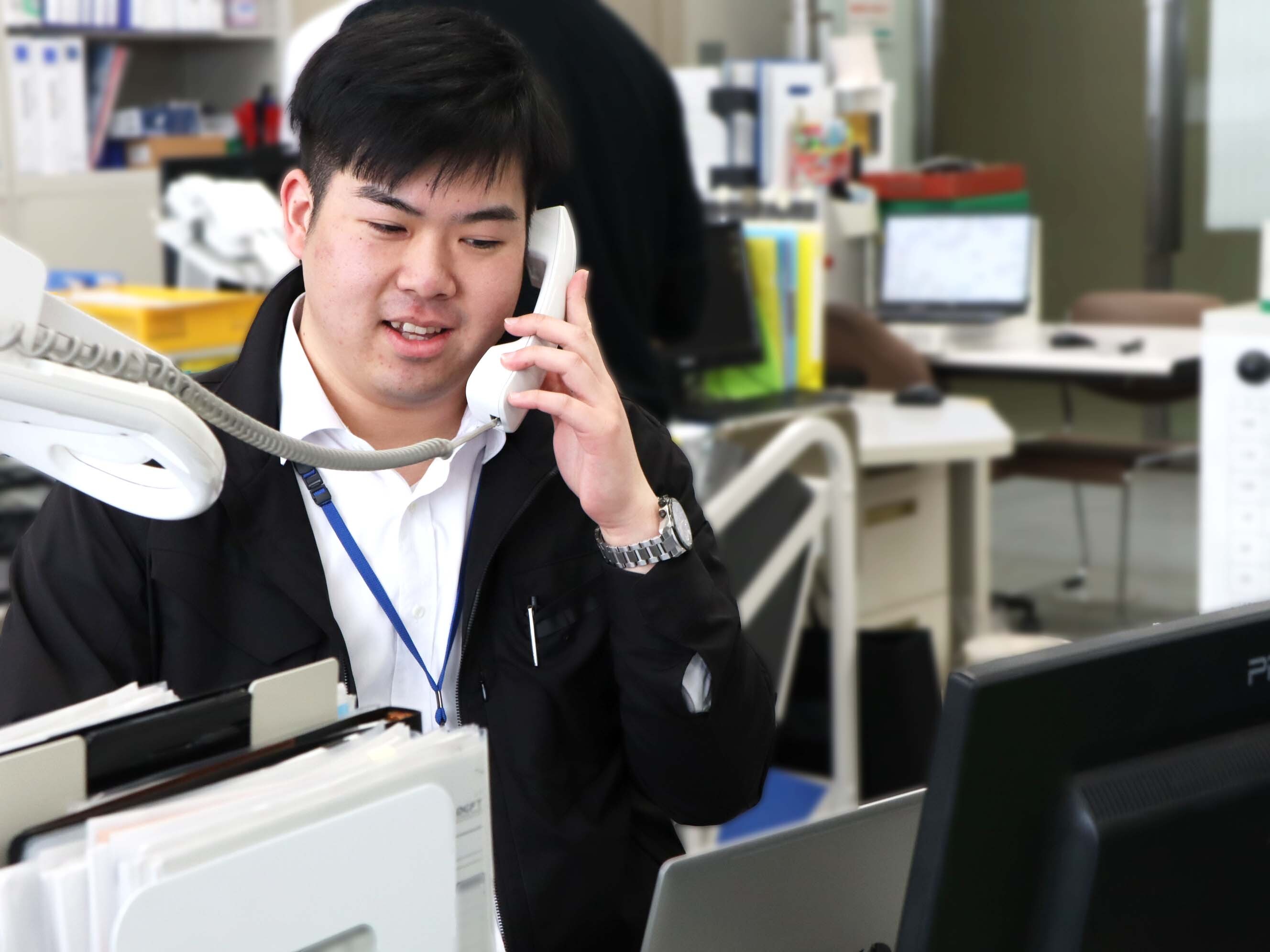 先輩職員の写真