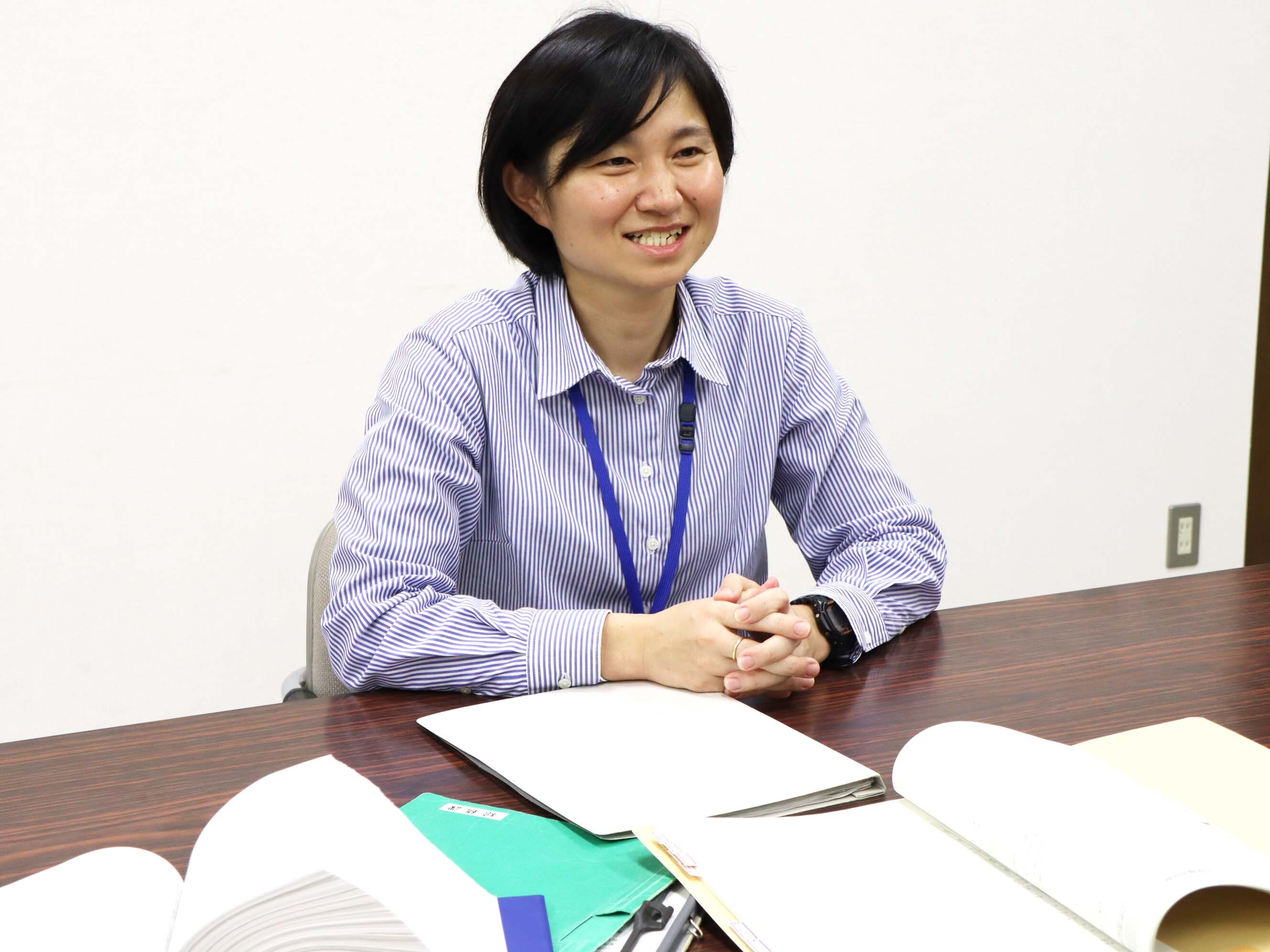 先輩職員の写真