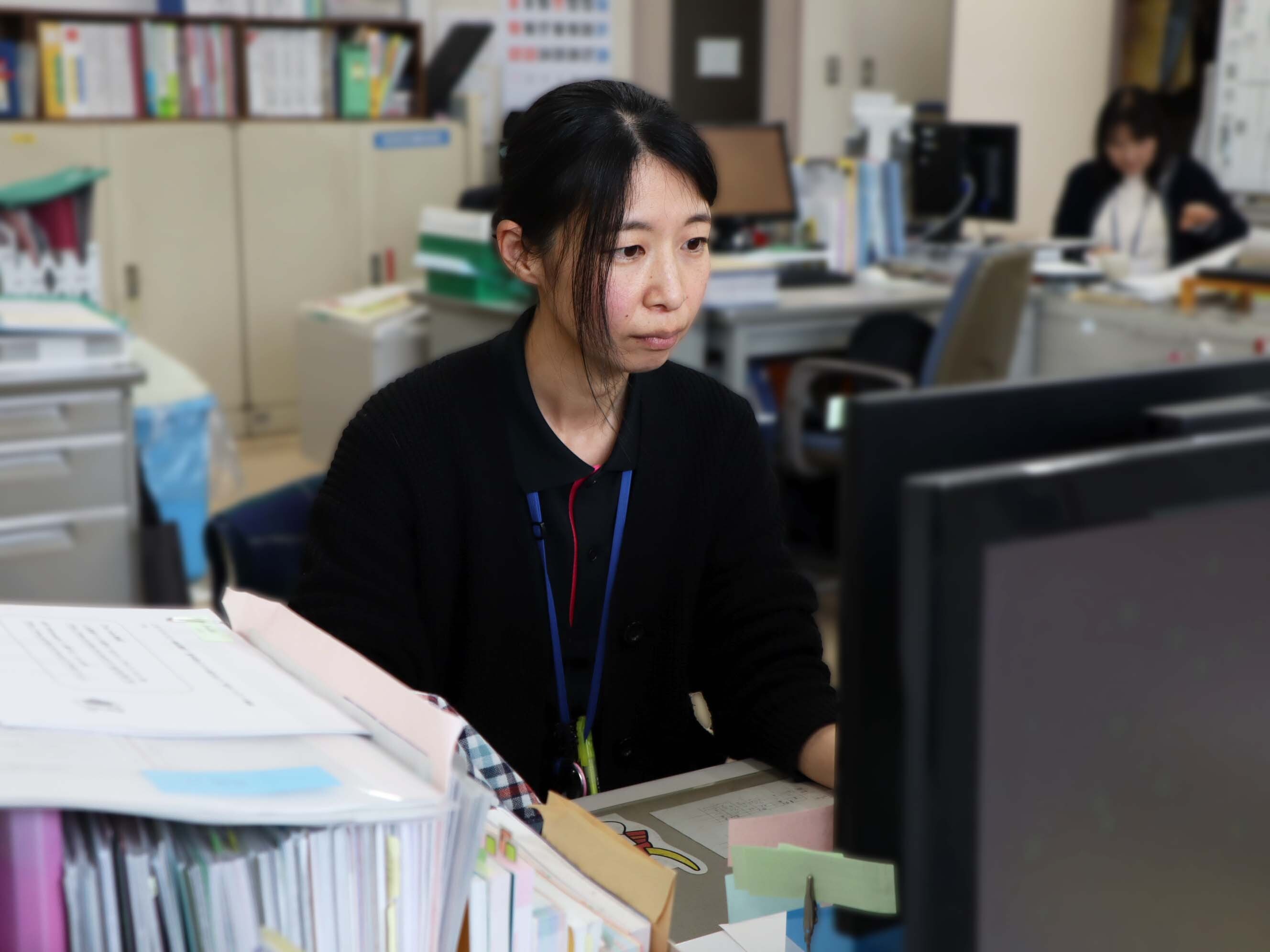 先輩職員の写真